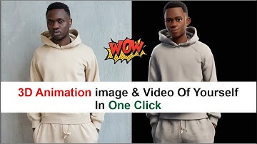 How To Create 3D Animation Image and Video Of Yourself