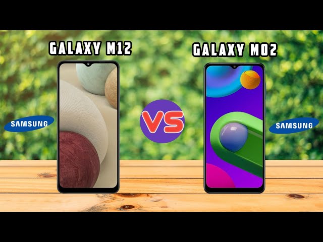 Samsung M12 vs Samsung M02