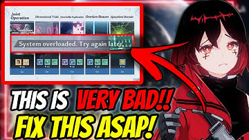 Tower of Fantasy PSA SERVER OVERLOAD BUG!!! (Update)