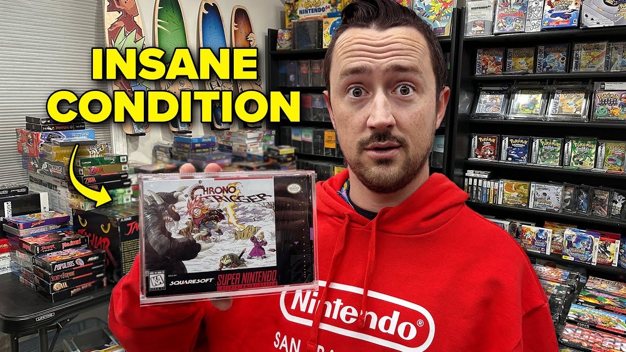 Computer Games Owner Buying Nintendo Games from the ORIGINAL Owner... - YouTube