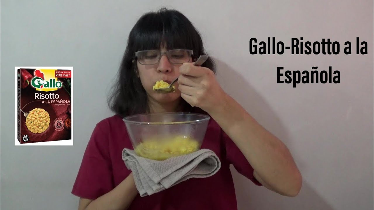 ¡Risotto a la EspañolaGallo! YouTube