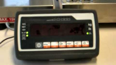 Dibal VD310 DIRECT-COUNTING-WORKING