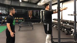 How to Perform a Hands-Free Front Squat