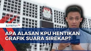 Apa Alasan KPU Hentikan Grafik Perolehan Suara Sirekap Pemilu 2024?