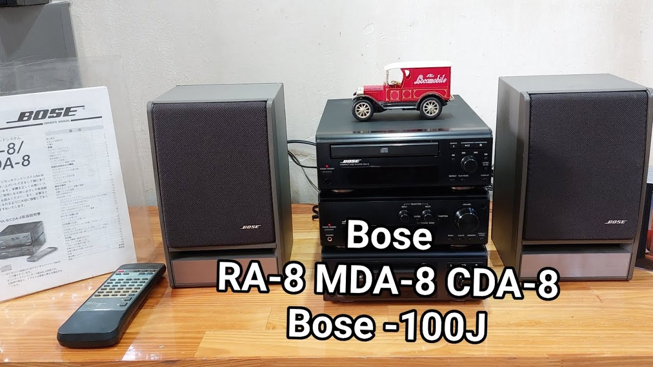 05/26/26 Bose RA-8 Bose MDA-8 Bose CDA-8 combo with full catalog
