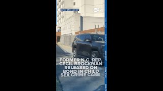 Former North Carolina Rep. Cecil Brockma released from jail Wednesday morning