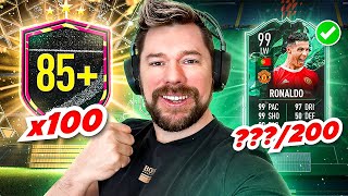 Can You Pack Every Special Card in 100 x 10x85+ Upgrades?!