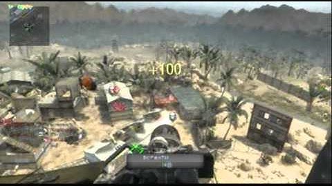 Chopper Gunner Ownage - Black Ops on Firing Range