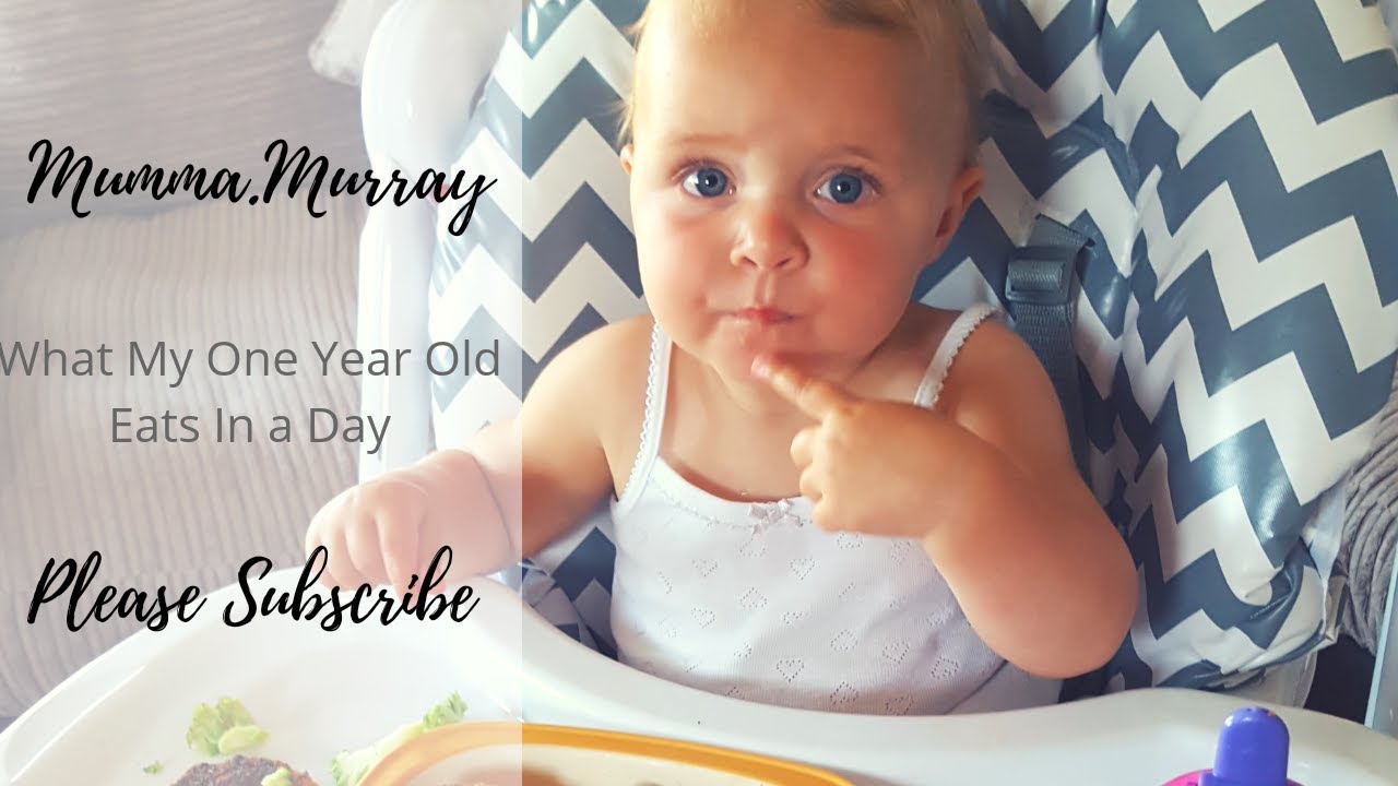 What My One Year Old Eats In A Day | mumma.murray