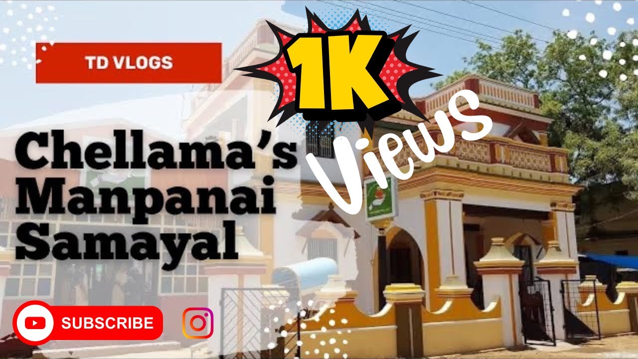 Chellamal Manpaanai Samayal | Thanjavur | TD Vlogs |