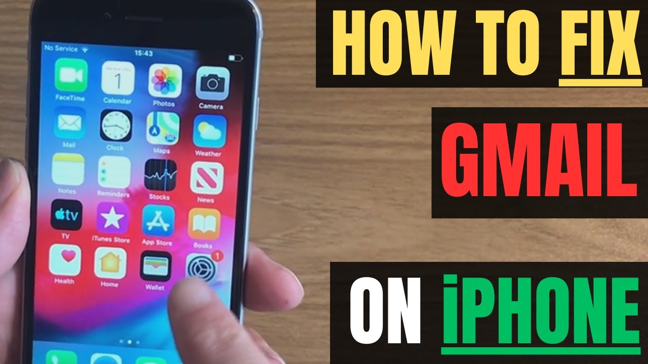 How To FIX GMAIL Email Problems On your iPhone - YouTube