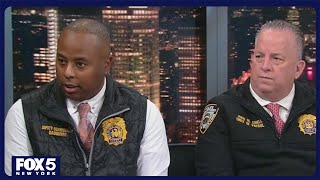 NYPD Chiefs discuss drone iniative to stop subway surfing