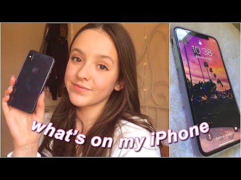 what’s on my iphone x   || absolute heidi