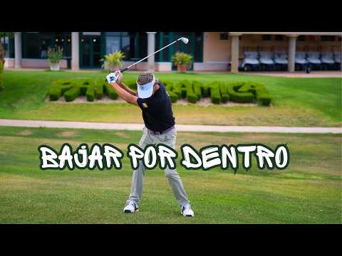 ¿Bajas por fuera? Corrige tu swing de golf con este ejercicio