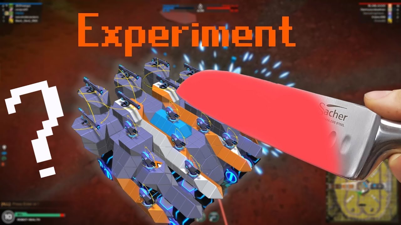 EXPERIMENT Glowing 1000 degree KNIFE VS Robo3