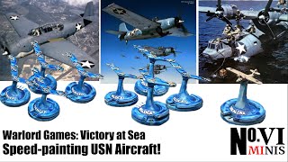 Speed Painting the US Navy Aircraft box for Victory at Sea! screenshot 4