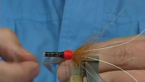 Tying the Red Francis Shrimp Salmon Fly with Davie...