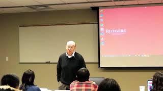 Current Topics in Auditing: Lecture 1 (Spring 2018)