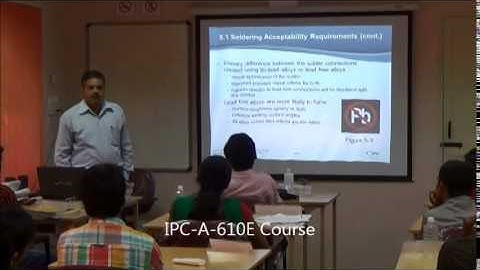 IPC-A-610E Training