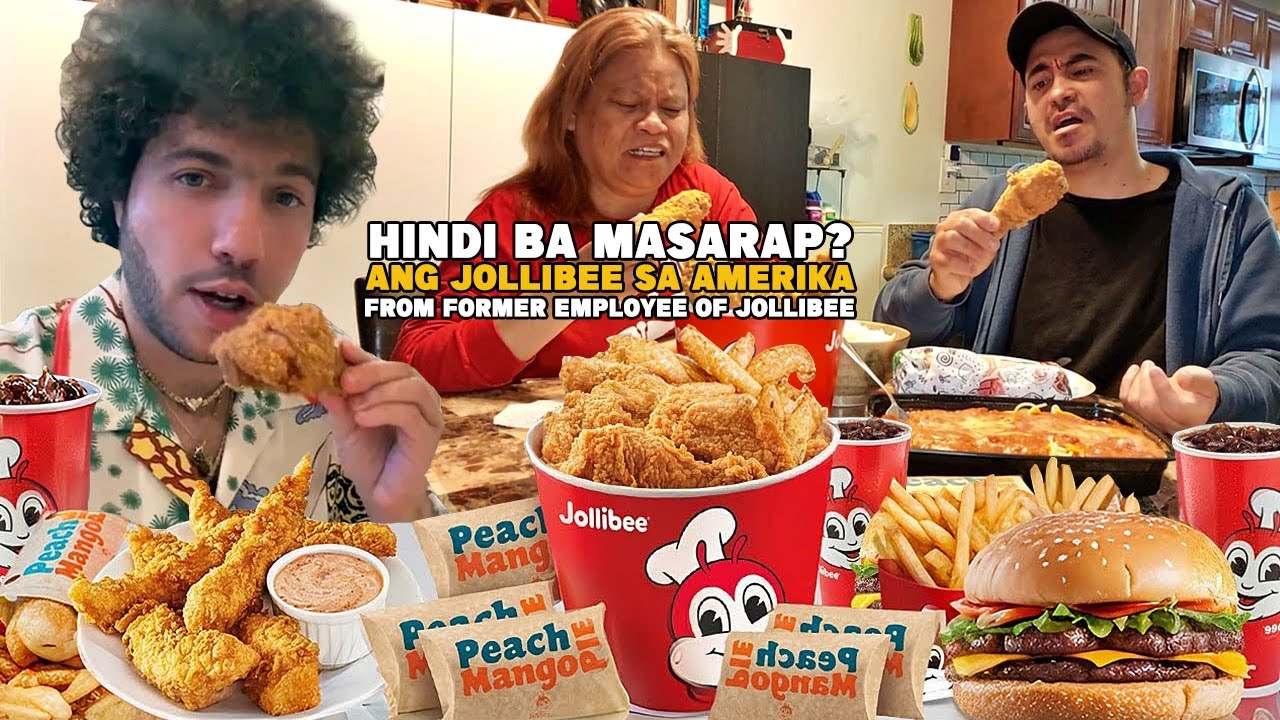 Hindi Ba Masarap ang Jollibee sa Amerika? From Former Employee of Jollibee! @JollibeeStudios
