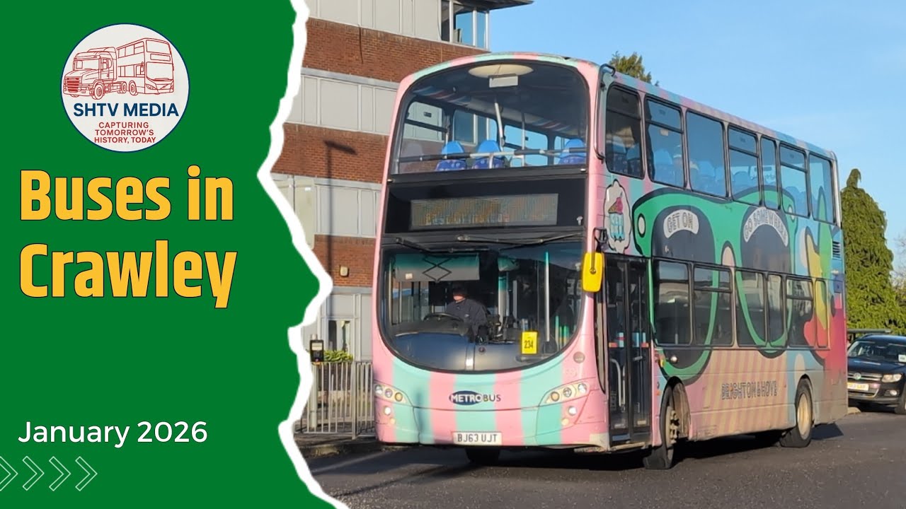 Buses in Crawley | January 2026