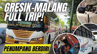 Standing Room Only😭Commuting Home From Gresik To Malang By Bus❗