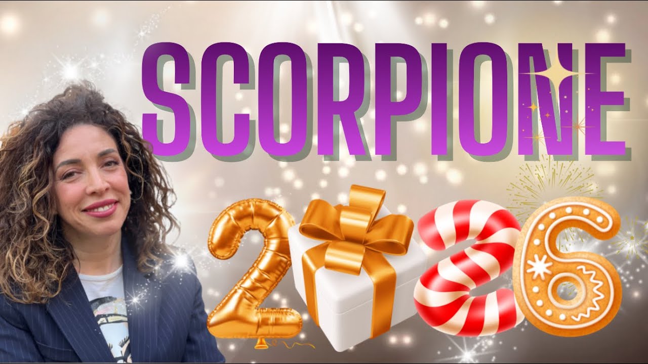 SCORPIONE 2026 | OROSCOPO | ASTROLOGIA EVOLUTIVA