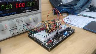 Full adder using nand gates.