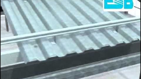 23  Tôn mái Rockwool 2 lớp tôn   Nhà thép tiền chế BSB