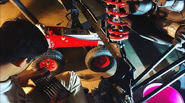 How to Replace OEM Rear Trailing Arm 2018 RZR Turbo. Took About 20-30 Each Side To Installed