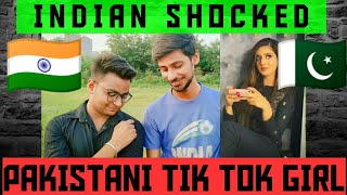 Indian Reaction on Pakistani Tik Tok Star Umer Butt And Jannat Mirza  Romantic Tik Tok Video|