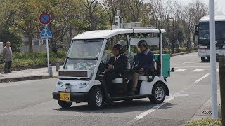 公道でパナが自動運転実験 京都・学研都市