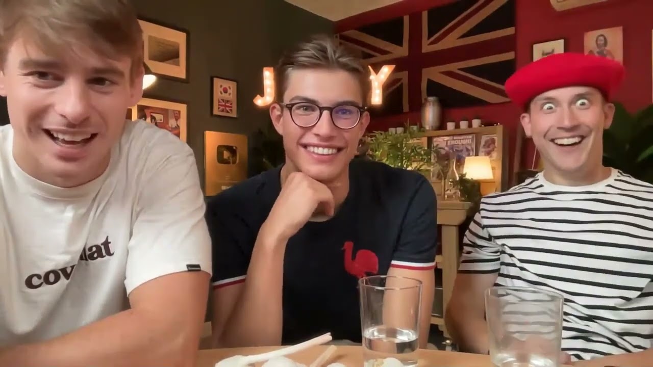 JOLLY! Trying French Crepes with French Highschooler LIVE