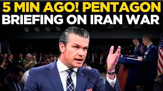 Pentagon Briefing On Iran Operation LIVE: Pete Hegseth, Gen. Dan Caine LIVE | Op Epic Fury