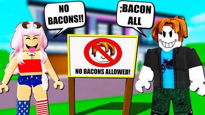 Funny Capes - Bacon Hair - Roblox