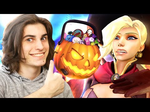 HALLOWEENY 100K SUBS TERROR STREAM 2 [Overwatch Livestream!] - HALLOWEENY 100K SUBS TERROR STREAM 2 [Overwatch Livestream!]