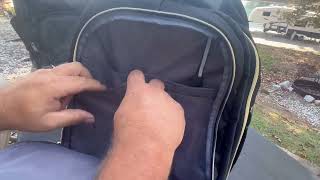 Arcoyard Rolling Backpack for Women, Under the airline seat travel bags for the win