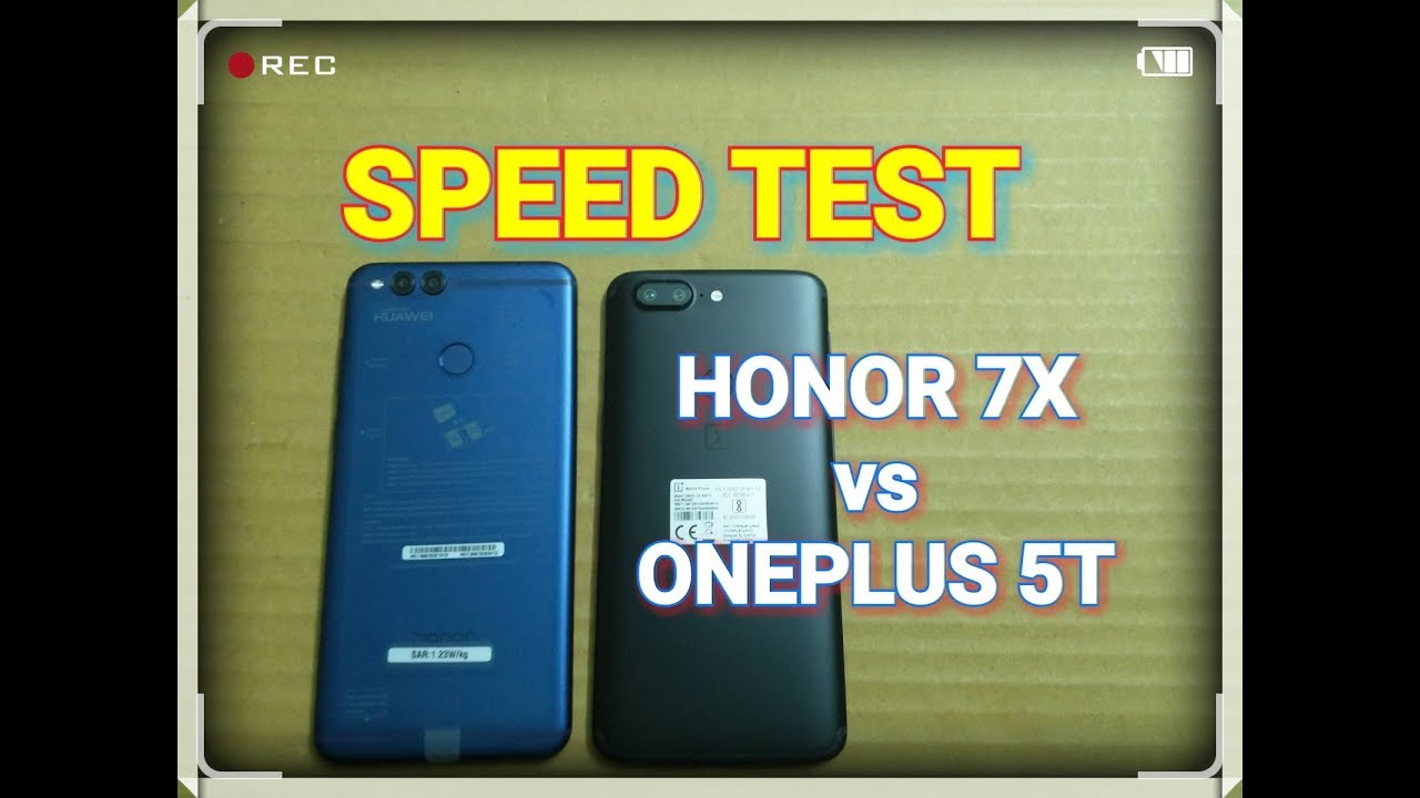 Honor 7X vs OnePlus 5T - Speed Test | Fingerprint Test | Multitasking