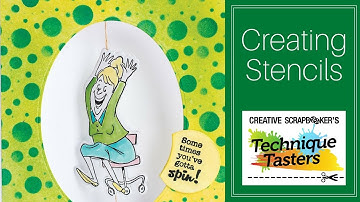Technique Tasters - Web Show #107: Creating Stencils with a Border Punch