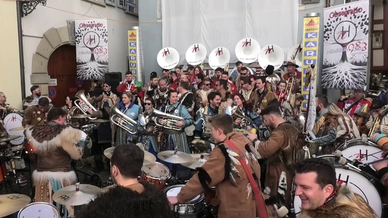 Guuggemusig Näbelhüüler Äbike @ Lozärner Fasnacht Konzärt in dr Münzgass 24.02.2020