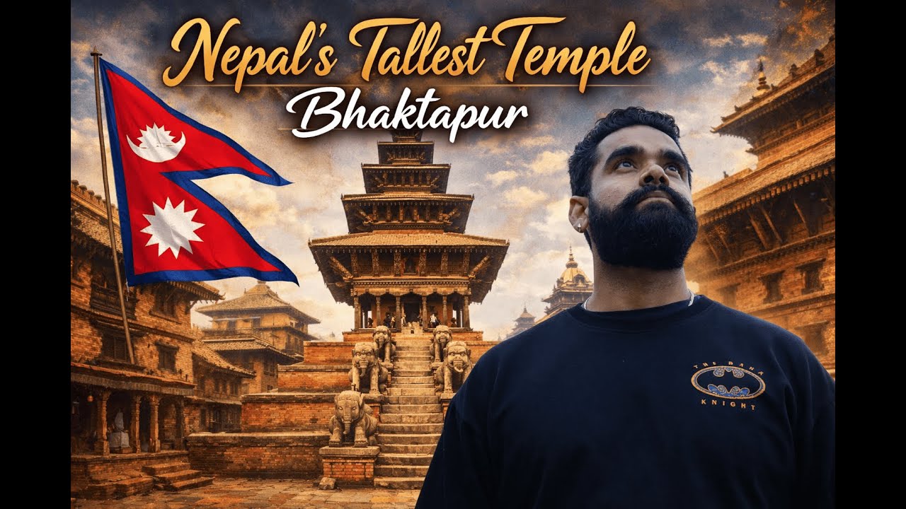 Nepal’s Tallest Temple Left Me Speechless | Bhaktapur Travel Vlog 🇳🇵