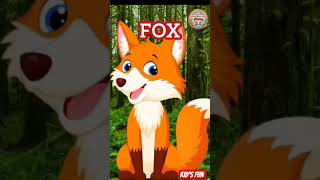Wild Animals Sound for Kids | Animals Voice Learning Video🦁 @Developingthinkerskids #shorts #yt