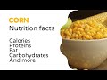 Corn benefits and nutrition facts calories fats proteins carbohydrates and more