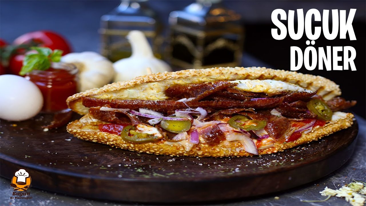 PRATİK SUCUK DÖNER / NASIL YAPILIR!!! @bugünnepişireceğiz?#short