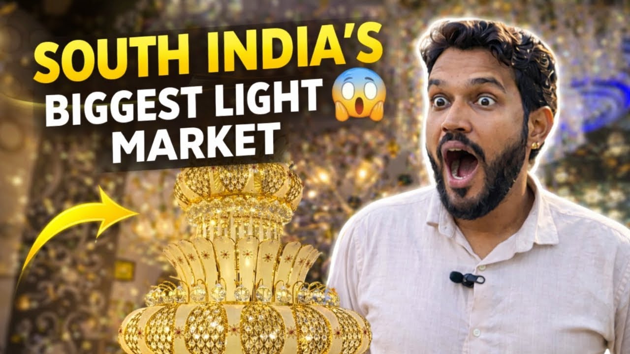 South India's Biggest Electric Market in Bangalore 🔌 | House Lights, Jumpers & Street Business.