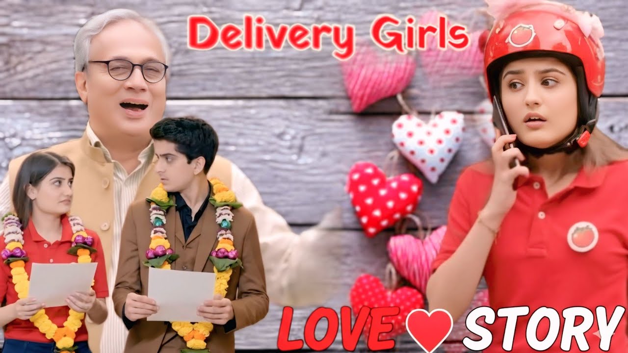 delivery girl love story | Love story short film | love story movie | love ❤️ story #lovestory 