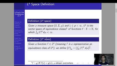 A Quick Proof of the Completeness of L^p