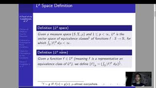 A Quick Proof of the Completeness of L^p