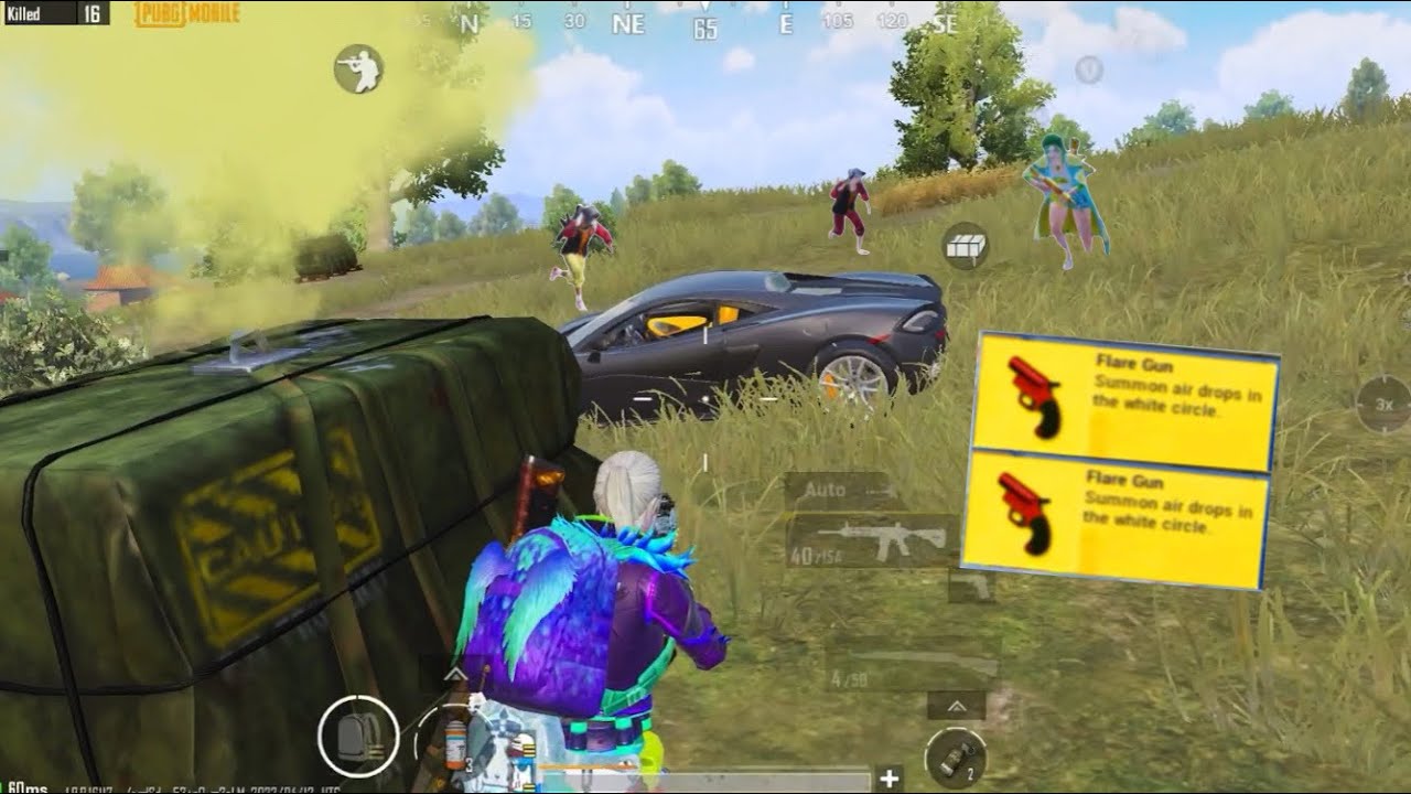 Wow!! ENEMY GAVE ME the 2 Flare Gun🔥Pubg Mobile