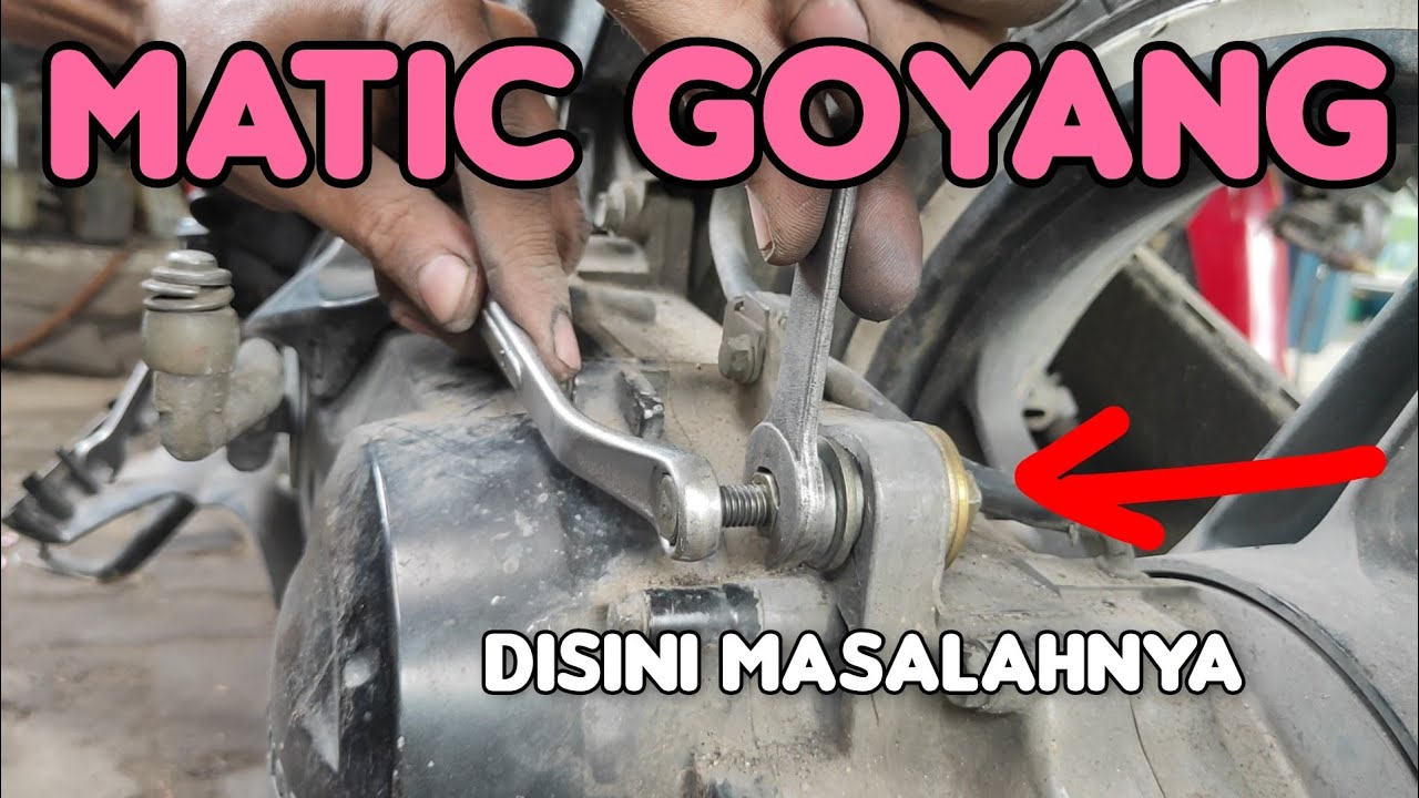 Matic goyang lewat aspal gak rata? ini penyebabnya...